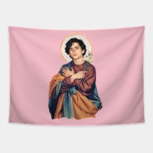 Saint Timothée Chalamet Tapestry