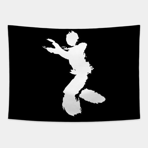 Wing Chun Kungfu Tapestry by Nikokosmos