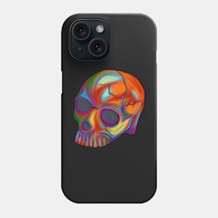 Rainbow Skull Phone Case