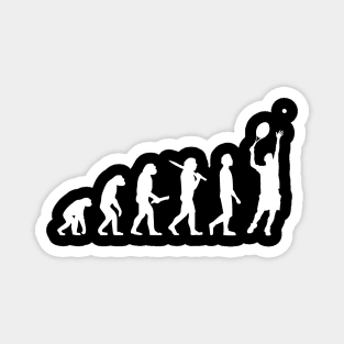 Funny Tennis Evolution Gift For Tennis Players Magnet