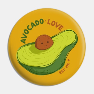 Avocado love Pin