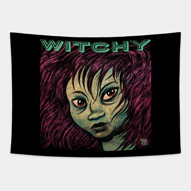 Witchy Tapestry by HOCUSBALONEY