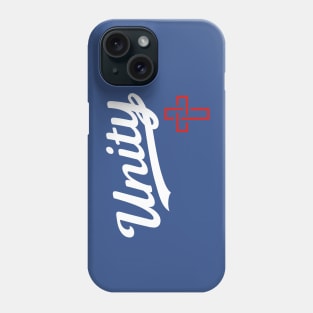 Unity Baseball Jersey (on DARK) Phone Case