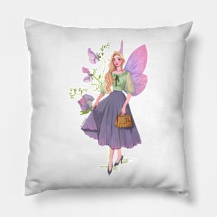 Sweet Pea Fairy Pillow