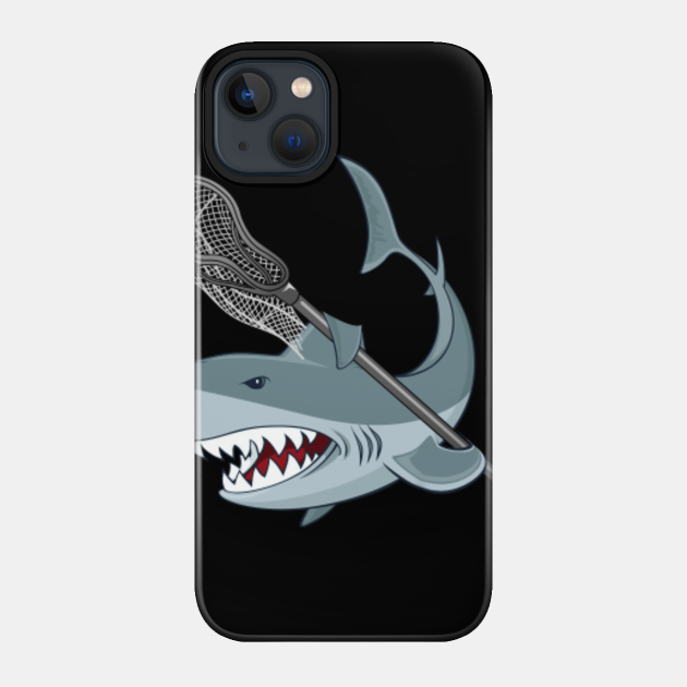 Lacrosse Shark Lacrosse Shark Lovers - Lacrosse Shark - Phone Case
