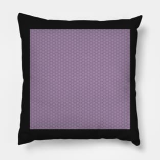 Purple and White geometric Circle Pattern Pillow