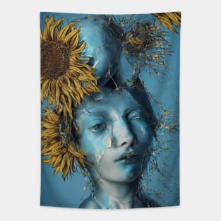 the sunfower Tapestry