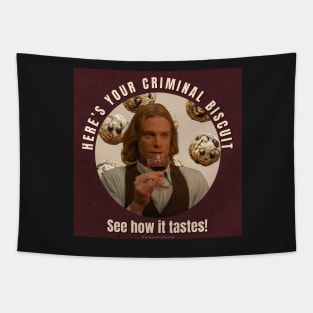 Lestat - Criminal Biscuit Quote Tapestry