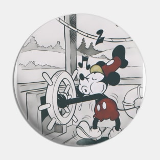 Steamboat Willie Pin