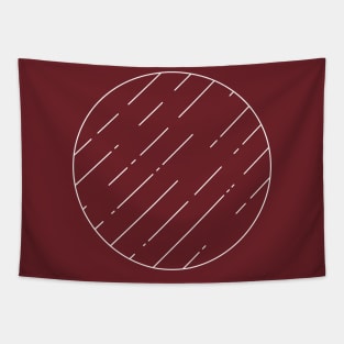 Shaped Circle Cool Tapestry