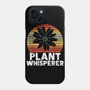 Retro Plant Whisperer Hobby Gardening Gardener Phone Case