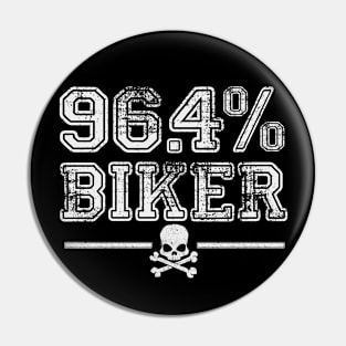 96.4% Biker Pin