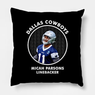 Micah Parsons - Lb - Dallas Cows Pillow