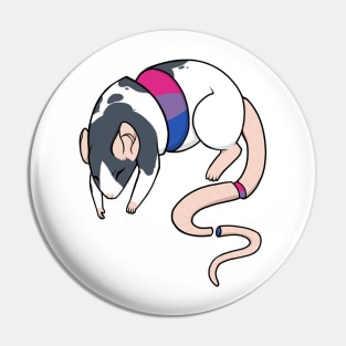 Bisexual Pride Rat Pin