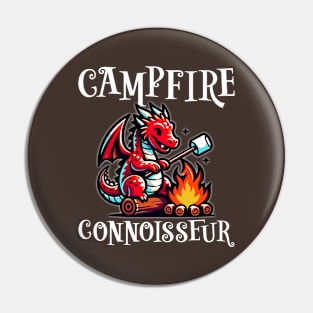 Dragon Marshmallow Roaster Campfire Connoisseur Pin