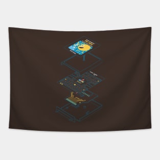 Blueprint Waka-Waka Tapestry