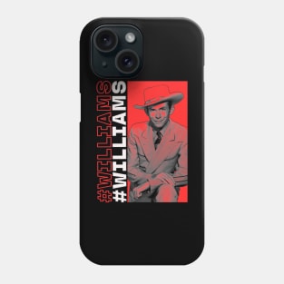 HANK NEGATIVE SPACE RED STYLE Phone Case