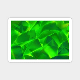 Green crystal stones Magnet