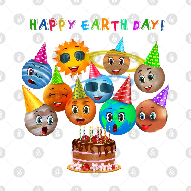 Happy earth day by designbek
