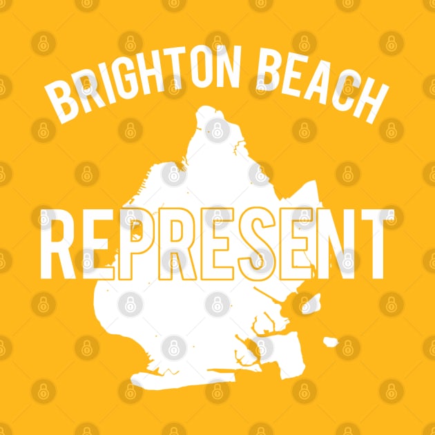 Brighton Beach Brooklyn by PopCultureShirts