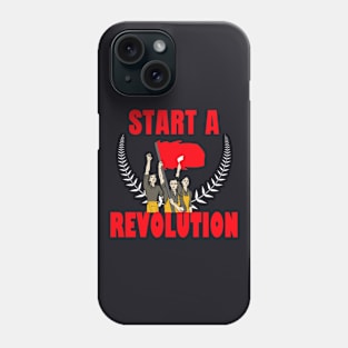 Start a Revolution Communism Phone Case