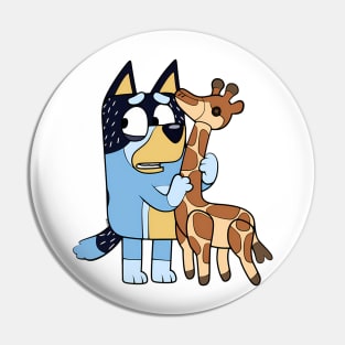 Bluey and Giraph Pin