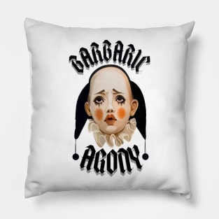 Gothic Clown Barbaric Agony Pillow