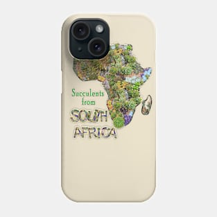 Succulents from South Africa Phone Case