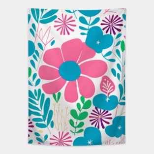 Pastel Spring flower garden 6 (MD23SPR022) Tapestry