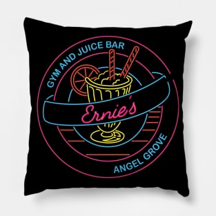 Ernie's Youth Center Gym and Juice Bar Pillow