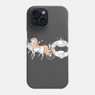 Fairytale Coach With Horses Phone Case