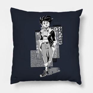 City Woman Pillow