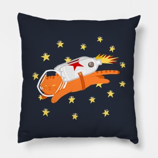 Astro Cat Pillow