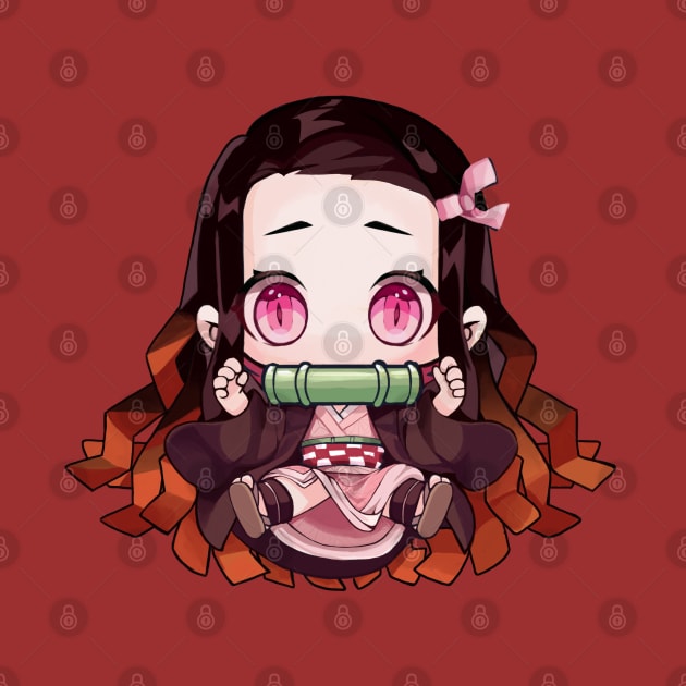 Nezuko Cute by abelabells