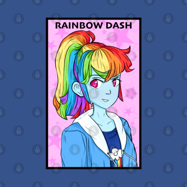 Rainbow Dash - My Little Pony Equestria Girls by indieICDtea
