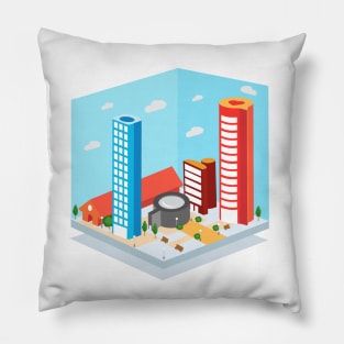 Instagram City Pillow