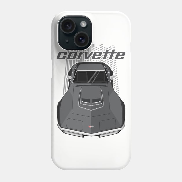 Corvette C3 - Grey Phone Case by V8social