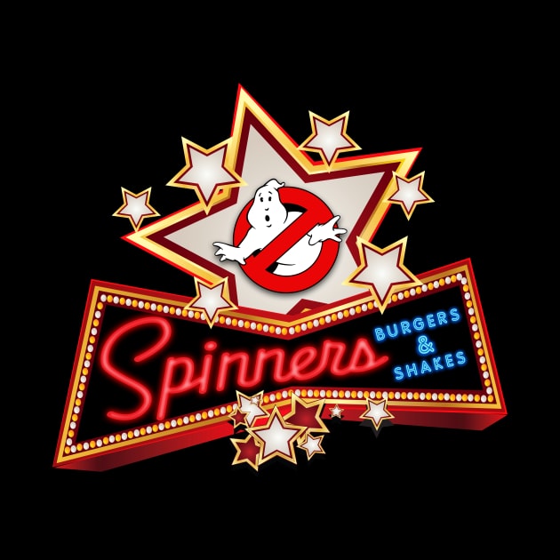 Ghostbusters Spinners Sign by Custom Ghostbusters Designs