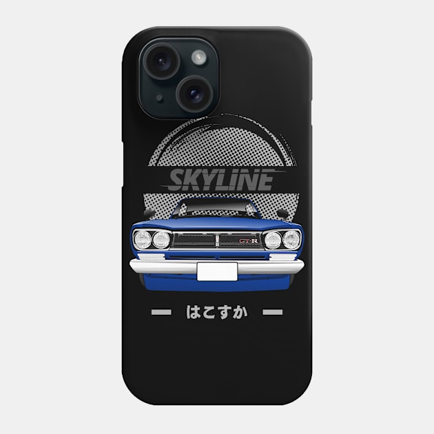 Skyline Hakosuka Phone Case by aredie19