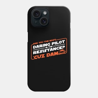 Daring Pilot Pickup Line Phone Case