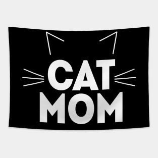 Cat Mom - Ears and Whiskers Tapestry