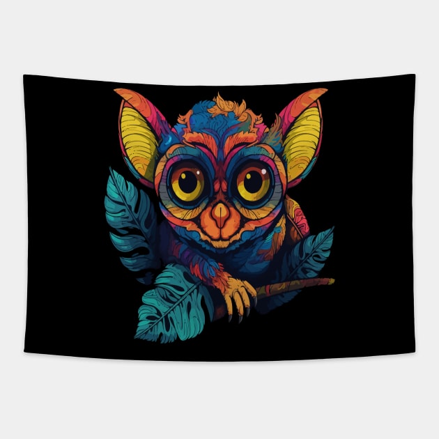 Tarsier Tapestry by JH Mart