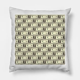 One hundred dollars, dollars, millionaires club Pillow