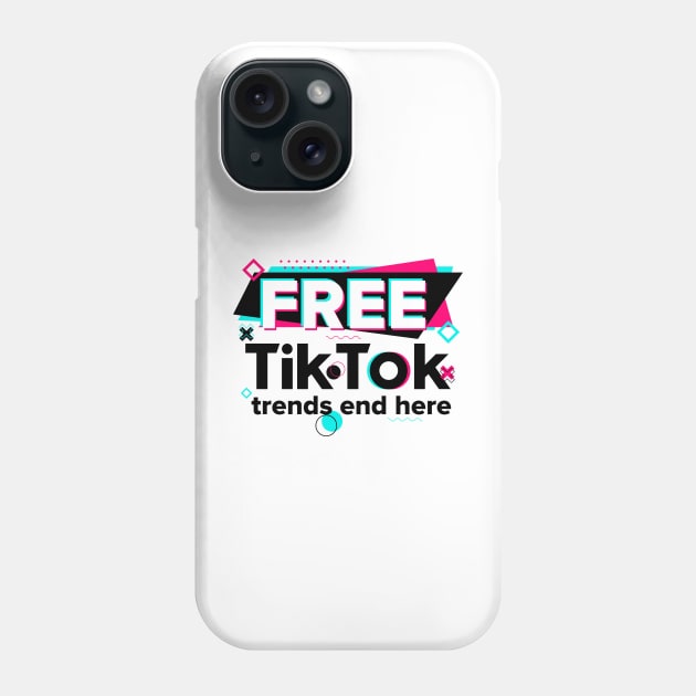 Should We Ban TikTok? Phone Case by irfankokabi