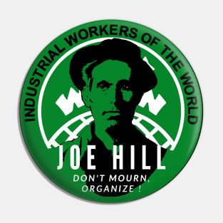 Joe Hill labor movement Pin