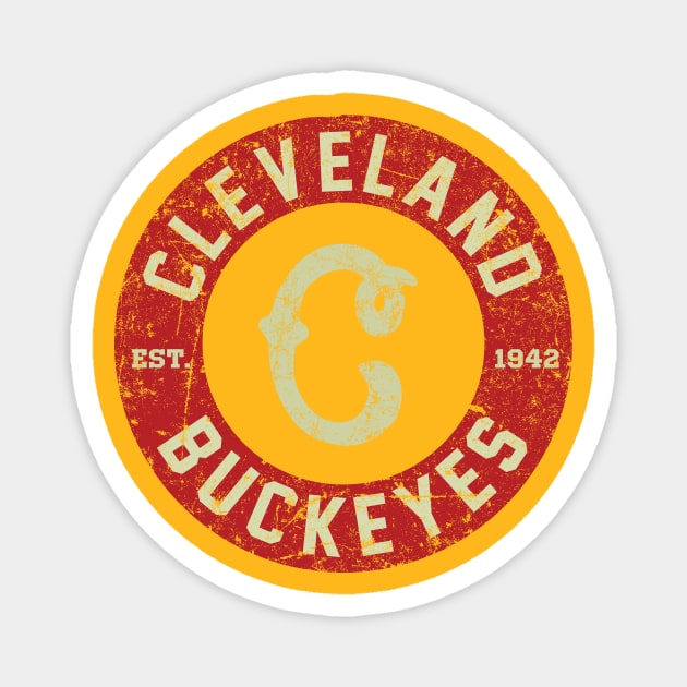 Cleveland Buckeyes Magnet by MindsparkCreative