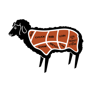 Lamb cuts of meat T-Shirt