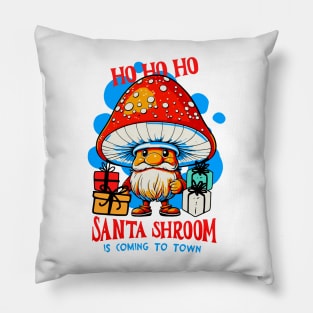 Mushroom Santa Claus Pillow