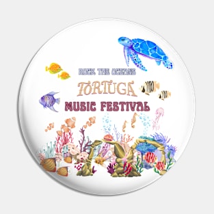 Tortuga music festival Pin