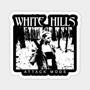 White Hills Attack Mode Magnet